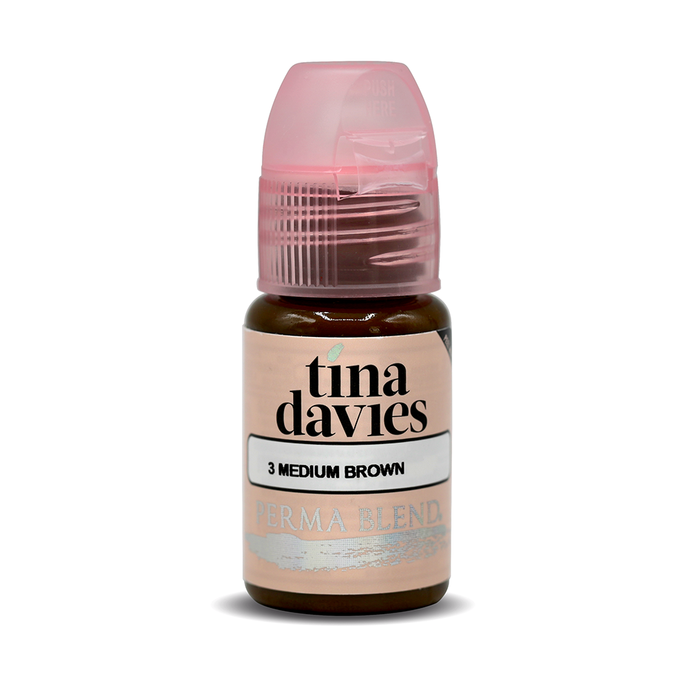 3 TINA DAVIES MÉDIUM BROWN PERMABLENT