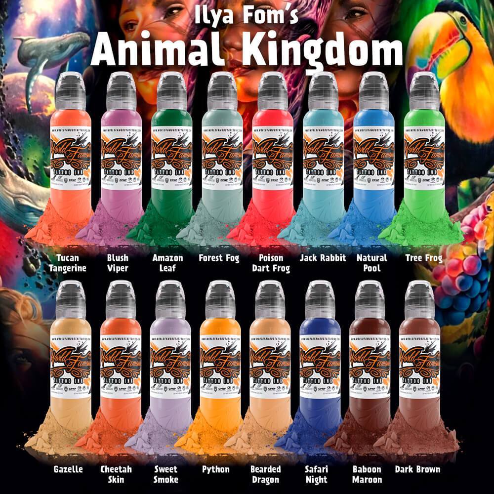 IIYA FOM ANIMAL KINGDOM SET WORLD FAMOUS INK 1 ONZ