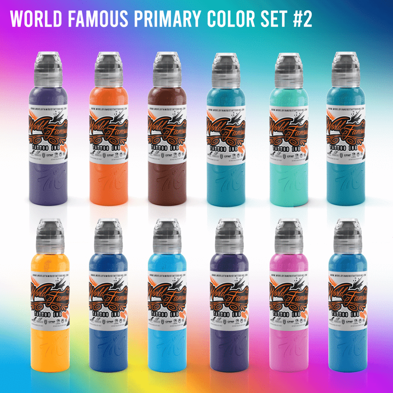 SET PRIMARY COLOR #2 WORLDFAMOUS INK 1 ONZ
