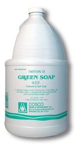 Jabón verde - Preparación para la piel o remojo para instrumentos - Un galón