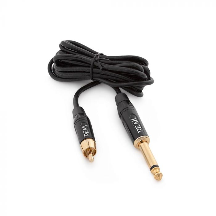 Cable RCA recto de 6 pies de pico - Precio por 1