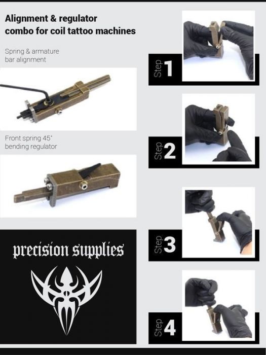 Ajustador de escamas de resorte de latón y doblador de resorte