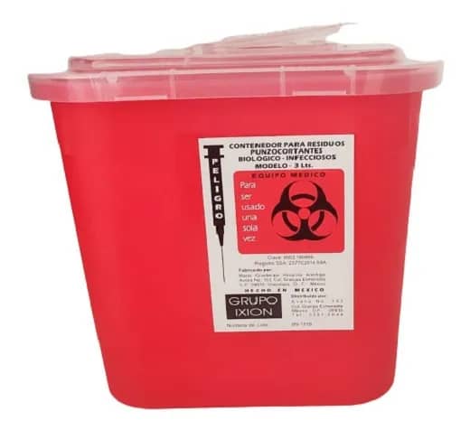 Contenedor de Desechos Cortopunzantes – harrytattoosupply