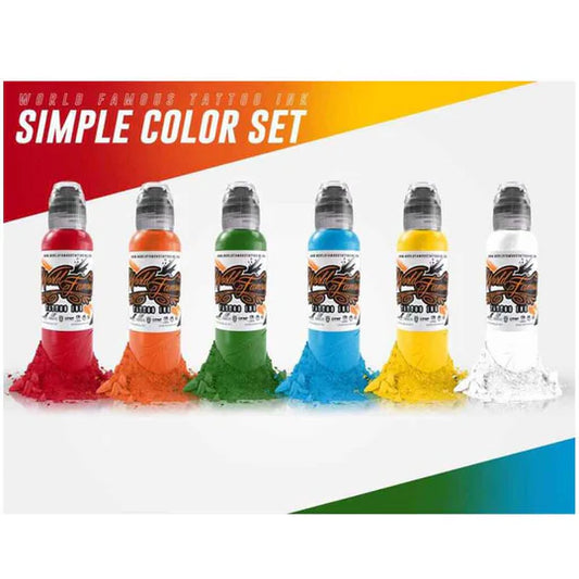 SET SIMPLE COLOR WORLDFAMOUS INK 1 ONZ