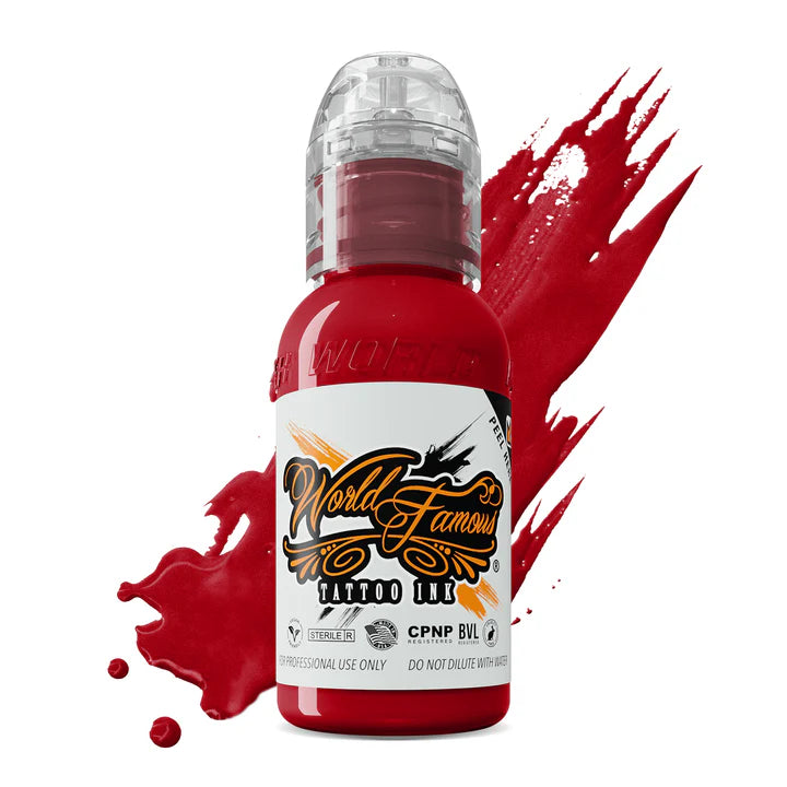 POISON DART RED WORLD FAMOUS INK