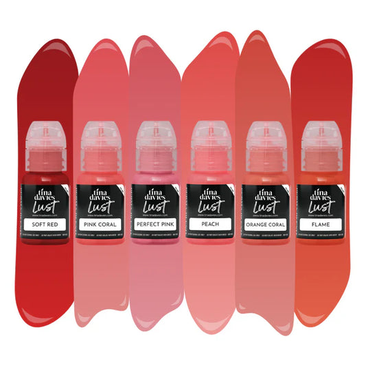 Colección de pigmentos labiales Tina Davies Lust — 1/2 oz
