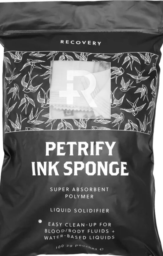 Esponja de tinta Petrify — 2 g — Caja de 100