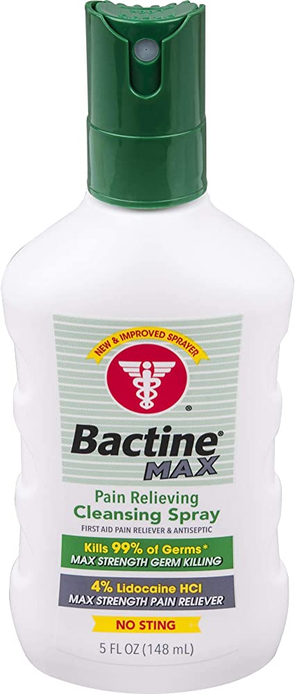 Bactine Max - Anestésico y antiséptico
