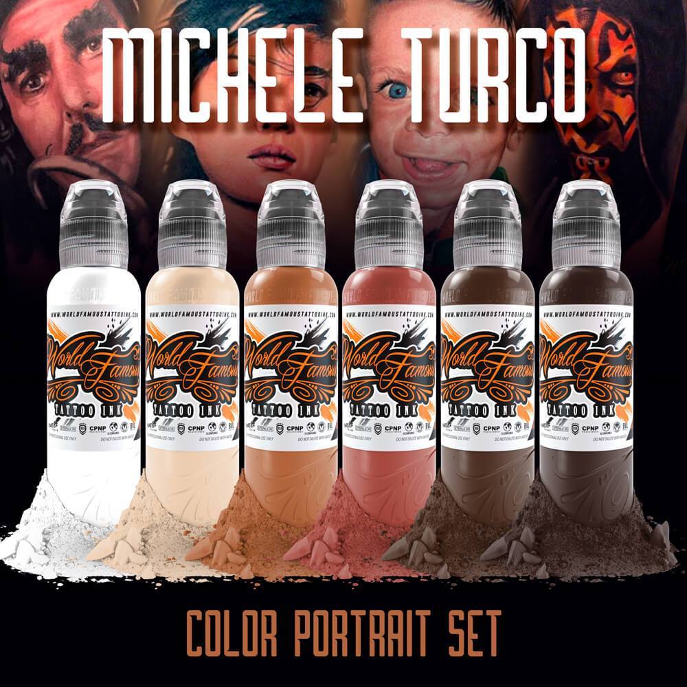 set pigmentos MICHELE TURCO COLOR PORTRAIL 1 OZ