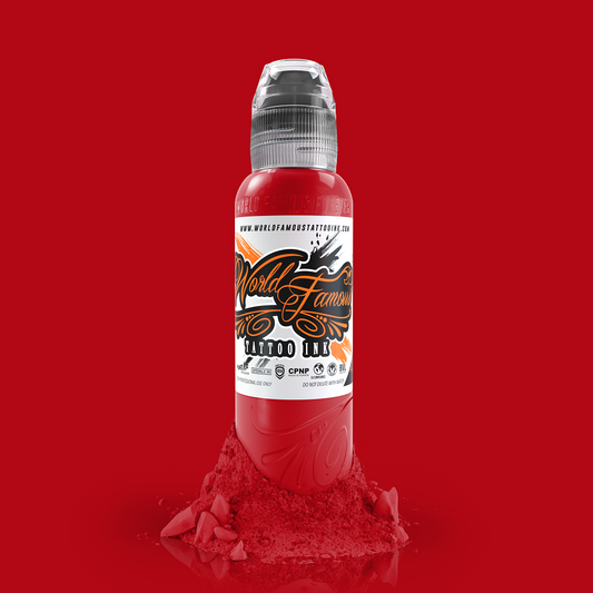 SAILOR JERRY RED WORLD FAMOUS INK