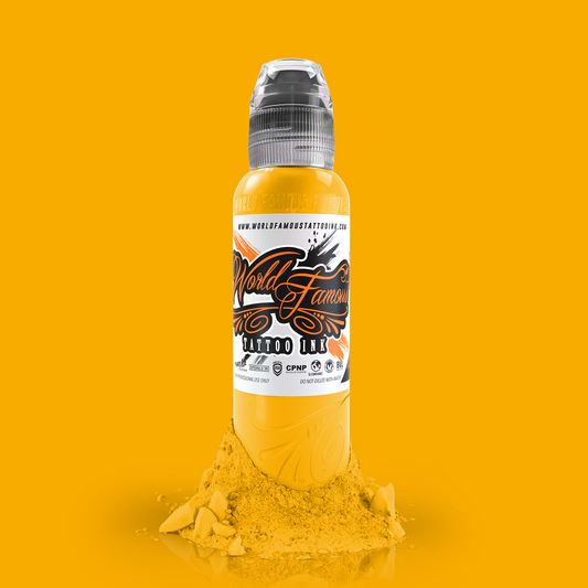 USA YELLOW WORLD FAMOUS INK
