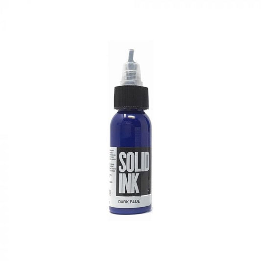solid ink dark blue