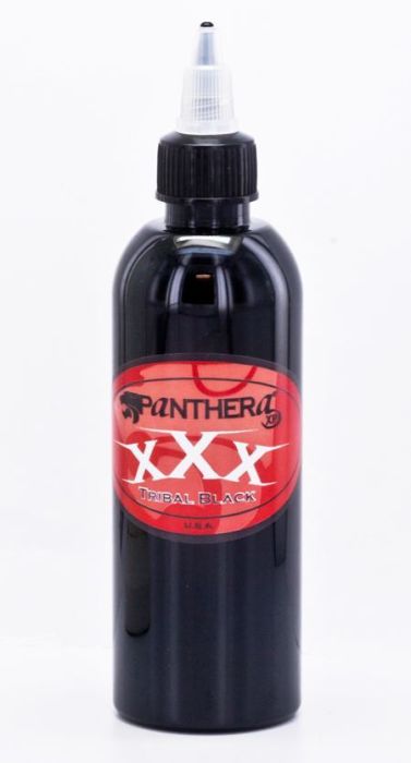 Panthera XXX Tribal Black Tattoo Ink - Botella de 5oz
